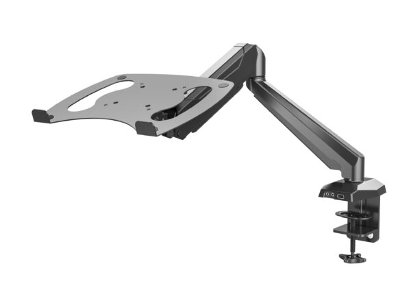 Vision Mounts VM-GM212U-D15 Stand Bracket Monitor Mount Arm with Laptop Tray Holder VESA Adapter